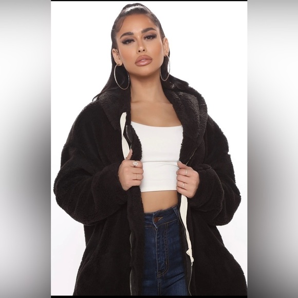 Black Teddy Jacket - BNWT - Picture 4 of 4